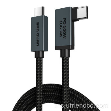 5A 100W USB-C Cable USB PD Caj Fast